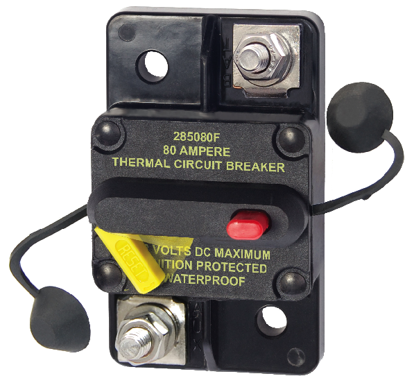 Cooper Bussmann 15303-1 Black RTMR 20 Fuses Circuit Breaker Base With Cover 